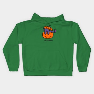 Cat o Lantern Kids Hoodie